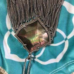 Kendra Scott Kingston Long Necklace in Cat Eye